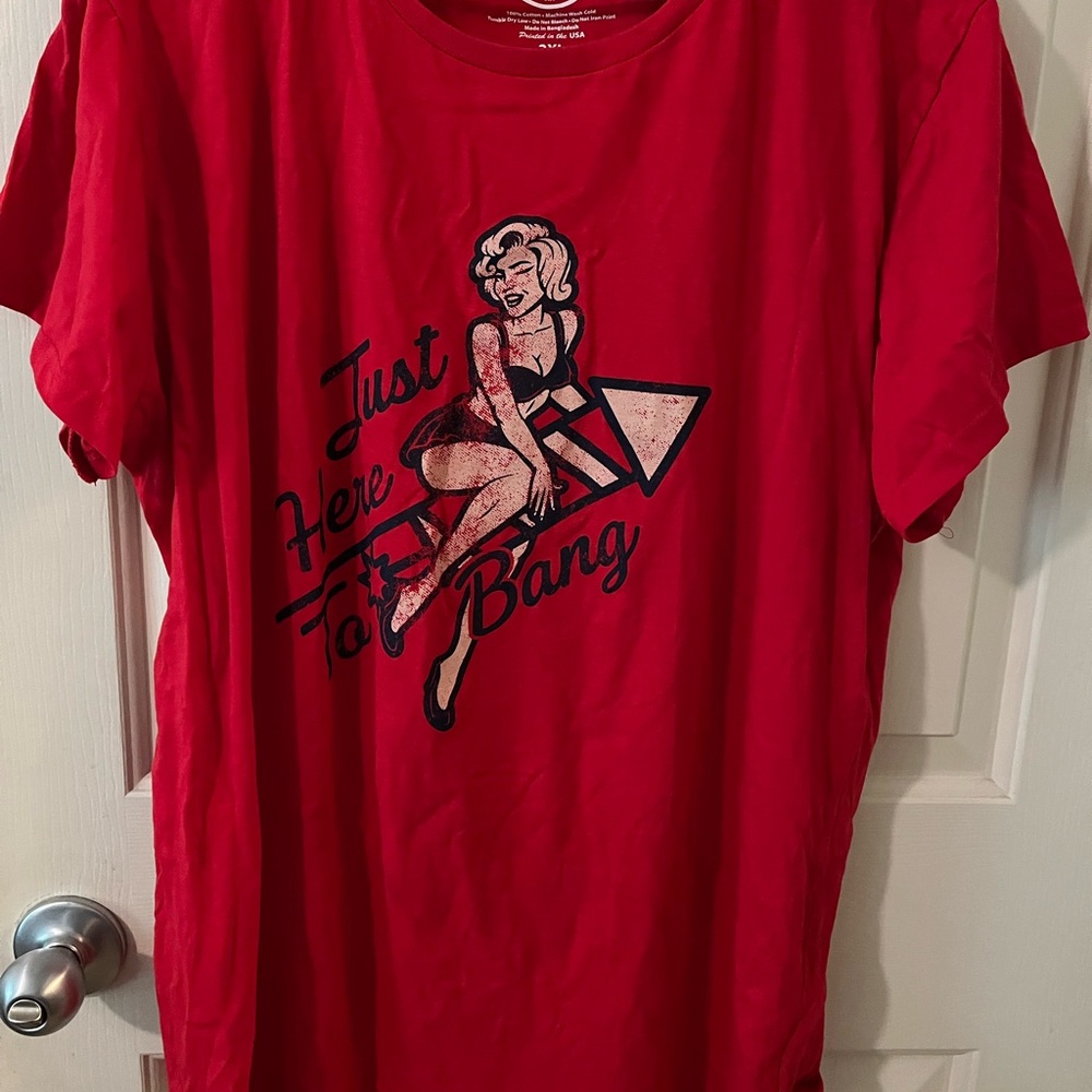 Red Graphic T-Shirt